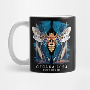 "Cicada 2024 Brood XIX & XIII" Tee - Excellent design Mug